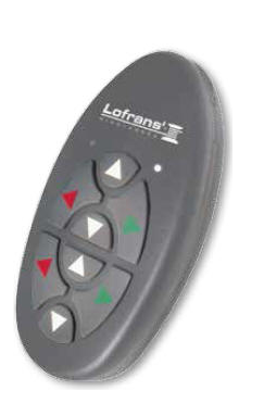Lofrans hand remote control